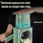 3 In 1 Manual Vegetable Slicer Potato Chopper Rotary Cheese Grater Veggie Chopper Peeler Maker Machine Kitchen Accessories Tools - Image 3