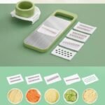 5in1 Vegetable Cutter Multifunctional Grater For Vegetables Slicers Shredders Peeler - Image 3