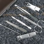7PCS Nail Cutter Scissor Set Stainless Steel Nail Clippers Nail Clippers Pedicure Beauty Manicure Implement Household Pedicure - Image 3