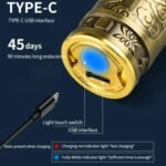 T8 Metal Body Trimmer Portable Mens Electric Shaver Beard Trimmer Usb Rechargeable Mini Face Razor Shaving Machine Facial Hair Remover For Men - Image 3