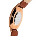 DW Leather Strap Men Wrist Watch Analog Brown Leather Luxury Wrist Watch Stainless steel Smart Watch Leather Straps - Image 3