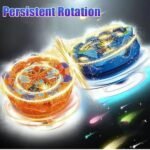Kids Battle Top Firework Spinner Spark Spinning Battle Tops with Firework Effects Bey Battling Top Burst