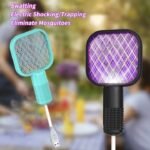 Mosquito Gadget Swatter UV Light with sharp sparking Fly Bug Zapper Insect Racket easy to used winter Fly Swatters Trap For Home Office Outdoor - Image 4