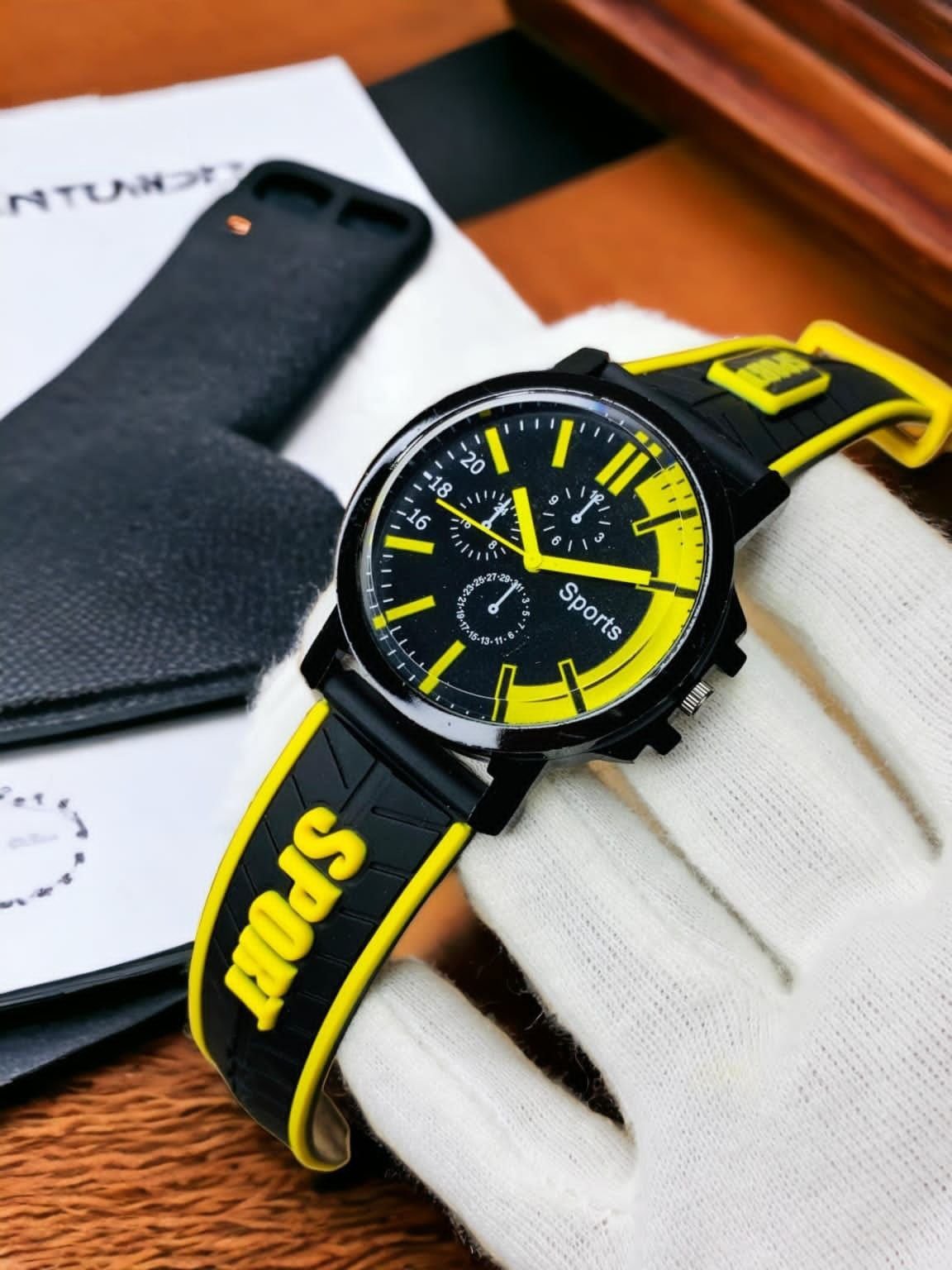 2026/02/most-demanding-sports-rubber-strap-watch-27235-137.jpg Stylish Sports Analog Rubber Strap Watch for Boys Men's - Image 1