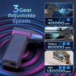 Portable Retro Spray Mini Fan Silent UBS Charging Outdoor Water Replenishment Three-speed Electric Fan - Image 3